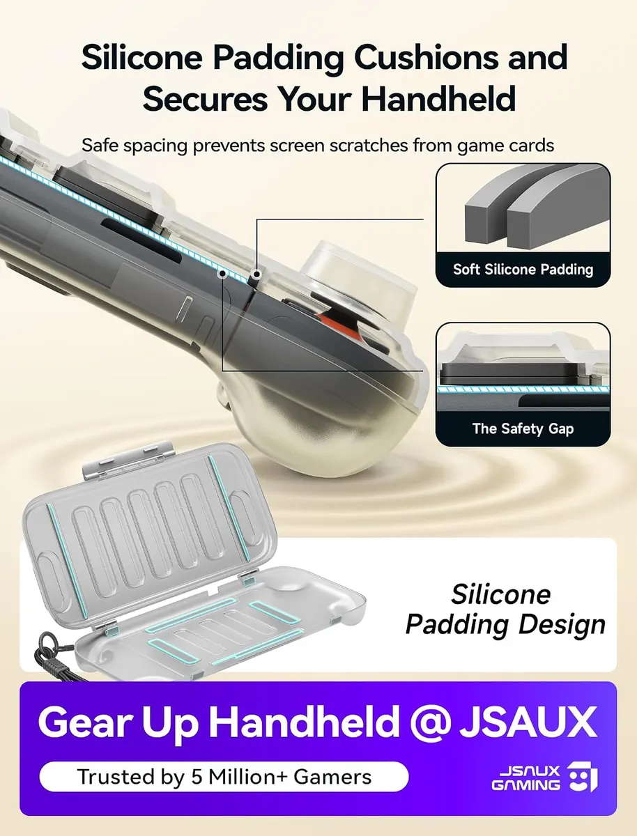 JSAUX Étui Rigide Protecteur Compatible avec Nintendo Switch 2 (2025) : vue complémentaire 1