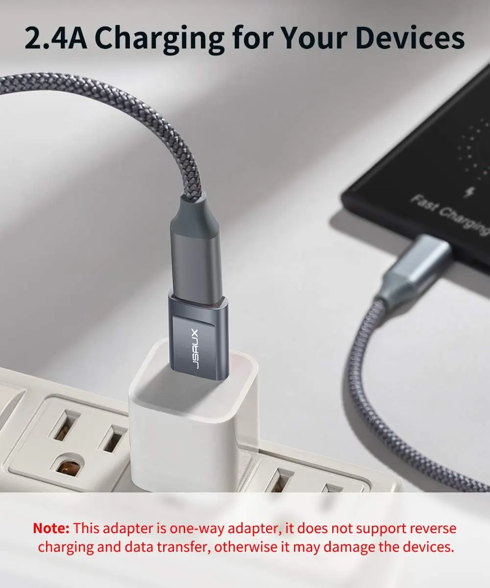 JSAUX Adaptateur USB C vers USB 3.0/3.1 : vue complémentaire 3