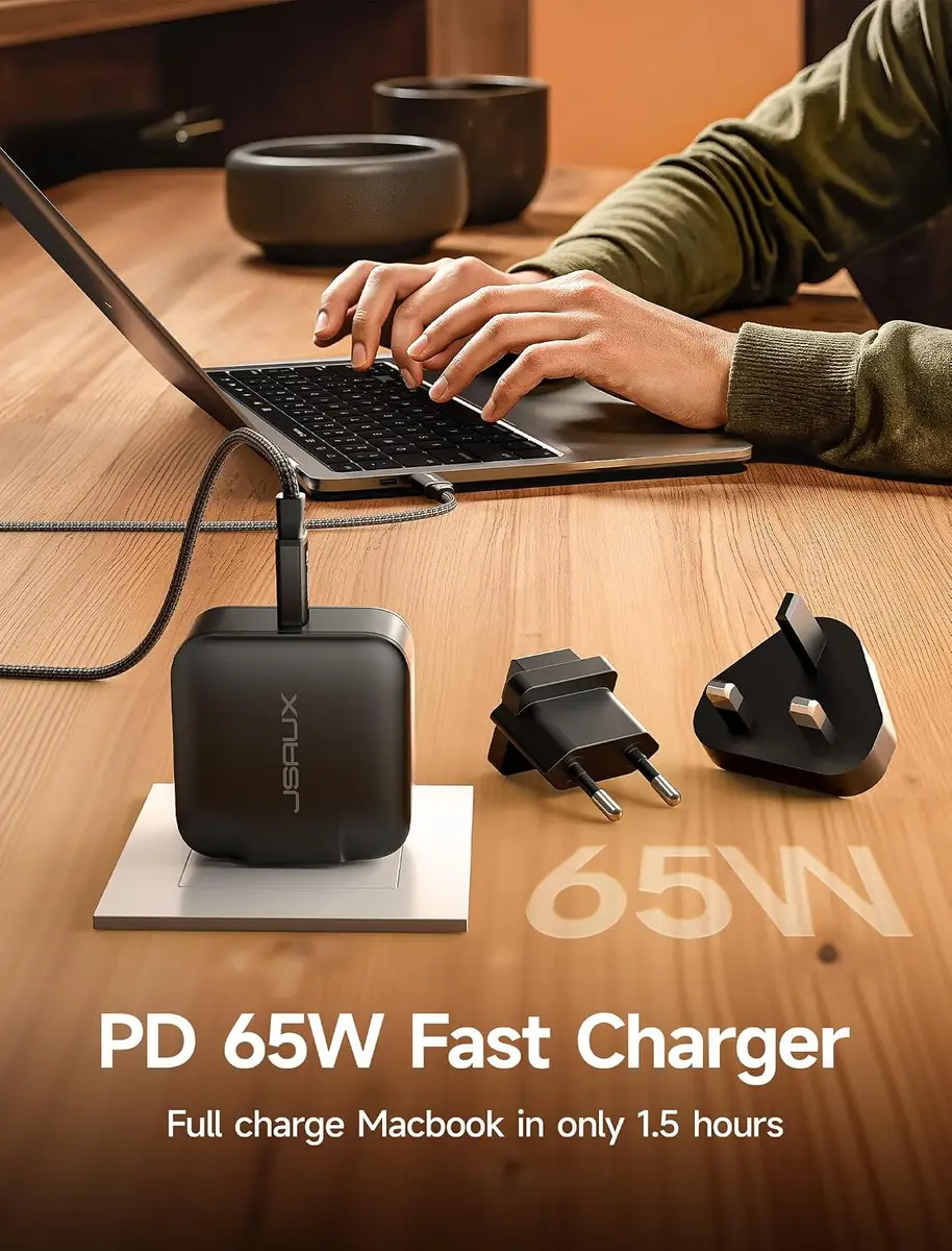 JSAUX Chargeur USB C 65W pour Nintendo Switch 2 : vue complémentaire 3
