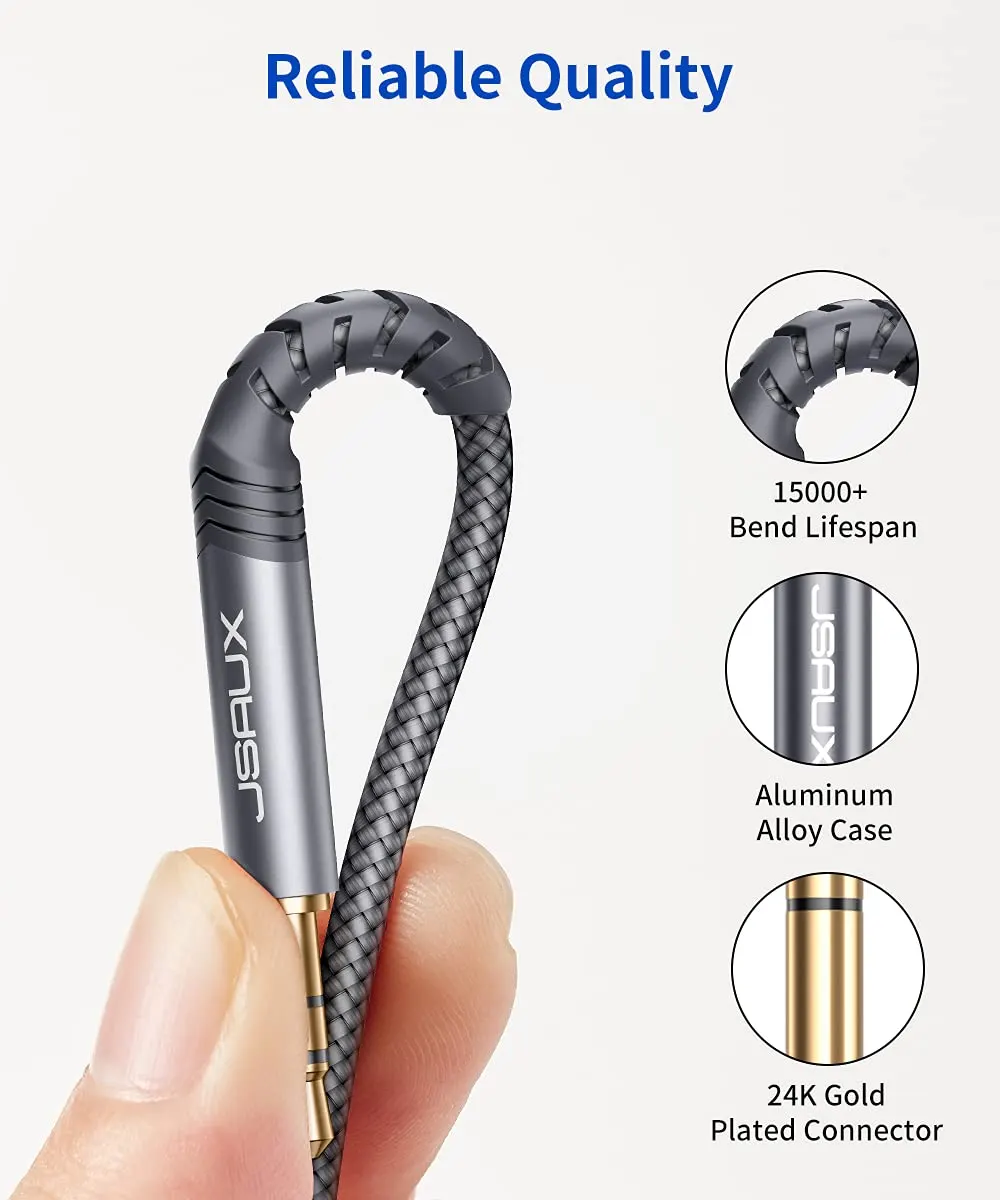 JSAUX Câble audio stéréo JSAUX 6 : vue complémentaire 2