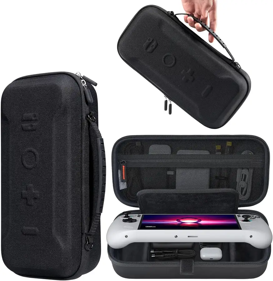 JSAUX Étui de Transport pour Lenovo Legion Go / Go S / Go 2, Grande Pochette Rigide de Voyage, Coque de…