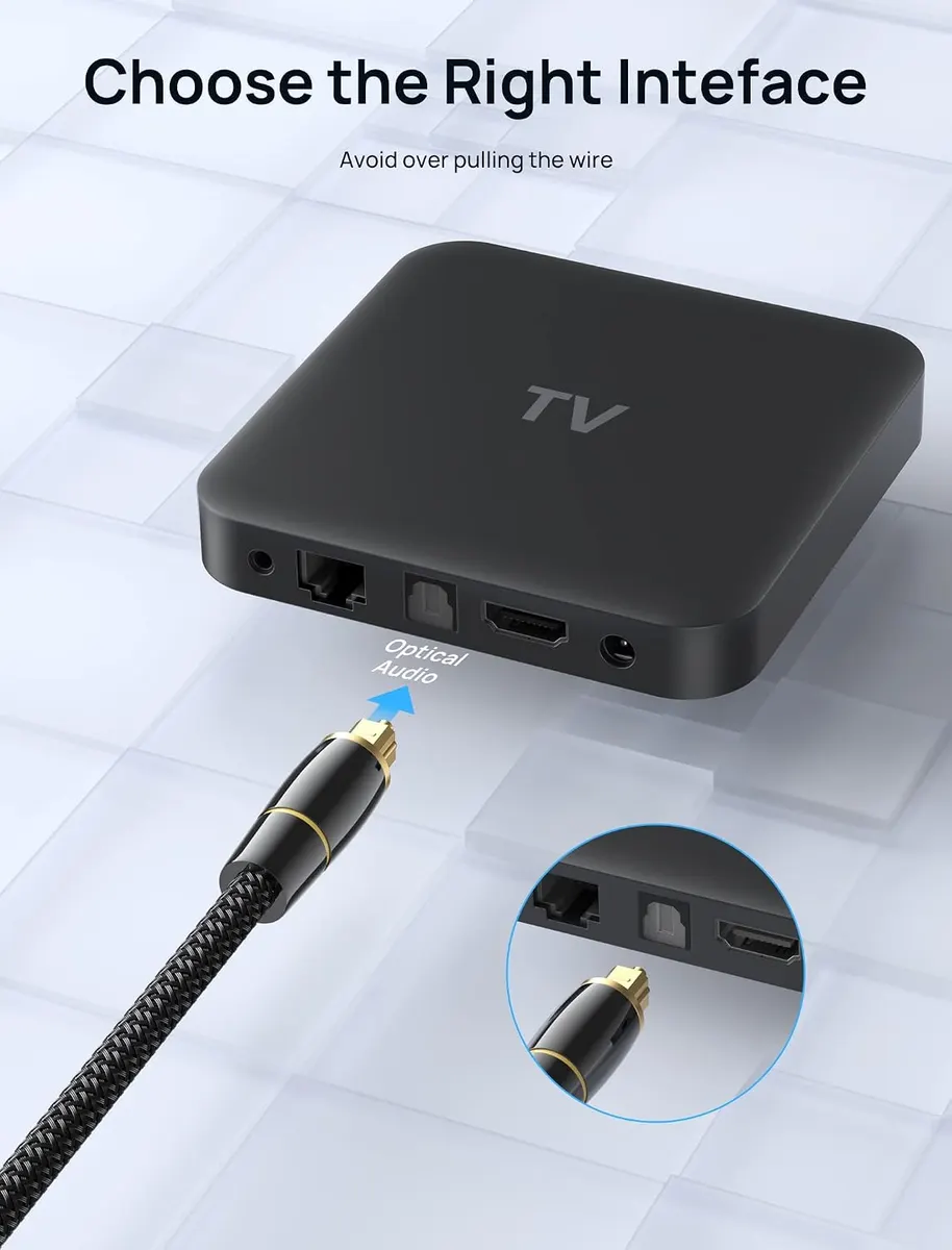 JSAUX Optisches Kabel : vue complémentaire 3